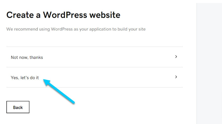 Install WordPress